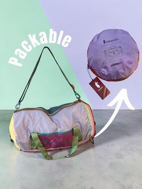 NWT Cotopaxi Ligera 45L Duffel Bag - Del Dia One-of-a-Kind Colorway Duffel Bag